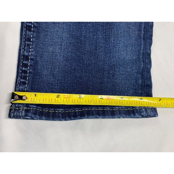 Silver Jeans Womens Size 28 x 22.5 Blue Suki Capri Low Rise Denim Stretch - Picture 7 of 10
